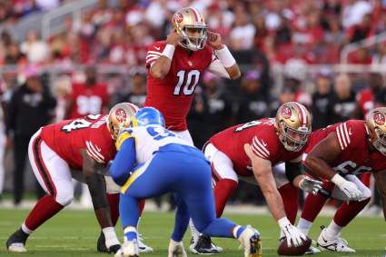Jimmy Garoppolo Has High Praise For His 49ers Offensive Line