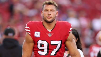 49ers’ Nick Bosa Has Cheeky Response to Relationship With Baker Mayfield