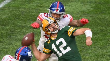 Packers’ Aaron Rodgers Reveals Injury Sustained in London