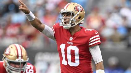 Jimmy Garoppolo, George Kittle Praise 49ers ‘Mr. Reliable’