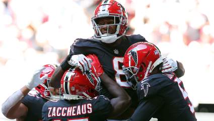 Falcons Kyle Pitts Scores 1st TD on American Soil [WATCH]