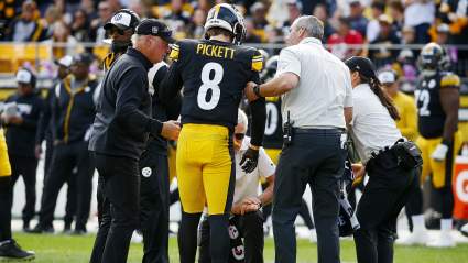 Steelers Update Kenny Pickett Injury After Removal From Game