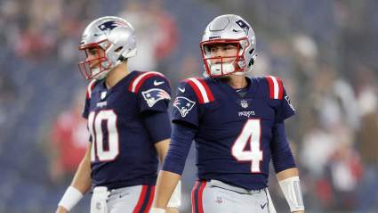 Mac Jones Reacts to Patriots Fans Chanting for Bailey Zappe