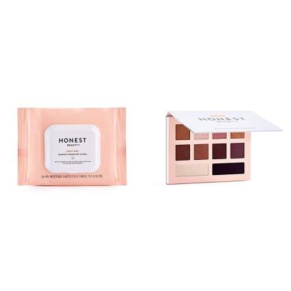 Honest Beauty Makeup Remover Wipes Eyeshadow Palette