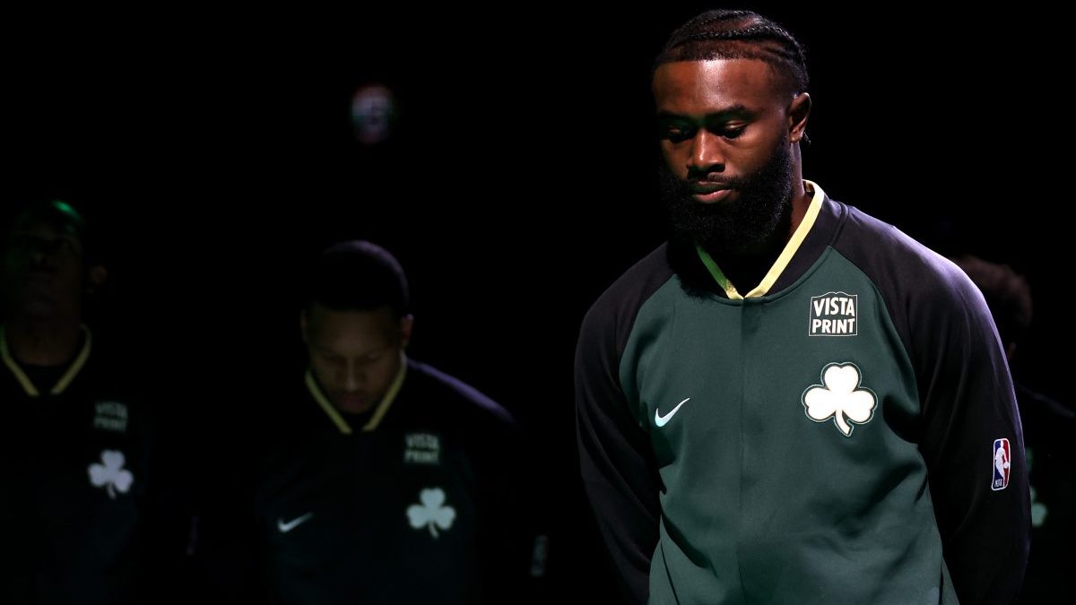 Celtics' Jaylen Brown on Joel Embiid stomp: 'Craziest thing I've ever seen'  
