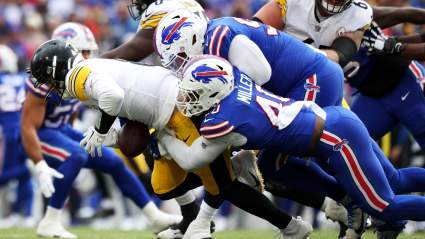 Bills DE Under Fire for Controversial Hit on Rookie Steelers QB