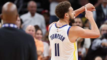 Video Shows Warrior Klay Thompson’s Viral Taunt After 1st Career Ejection