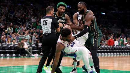 Joel Embiid Reacts to Marcus Smart Altercation And Their Beef History
