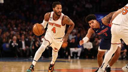 Derrick Rose Breaks Silence on Lack of Playing Time With Knicks
