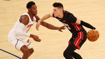 Knicks Fans Slam Heat Fans After Tyler Herro Extension