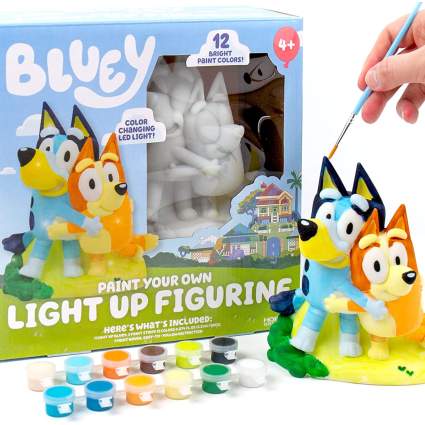 Bluey Paint Your Own Light-Up Figurine