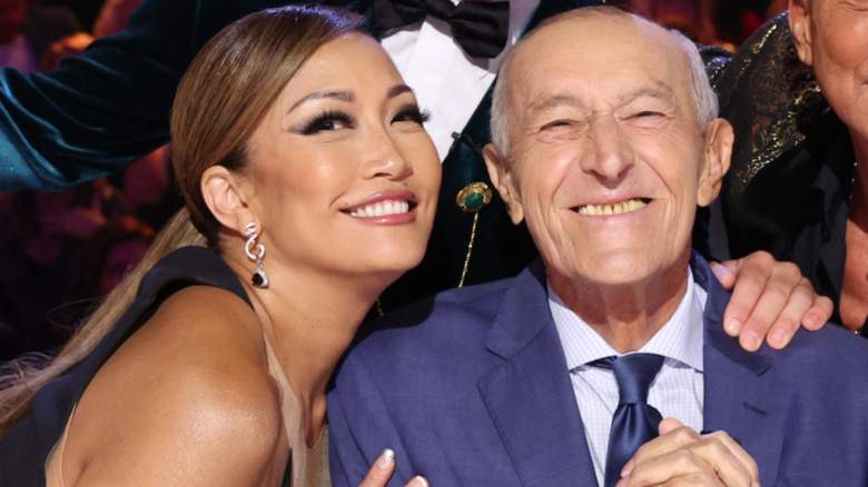 Carrie Ann Inaba and Len Goodman