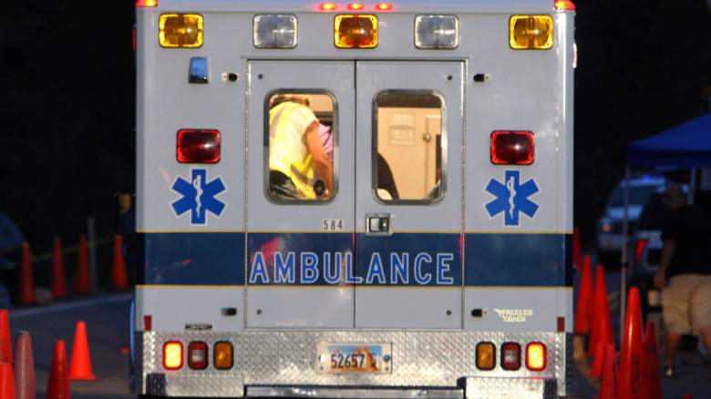 An ambulance.