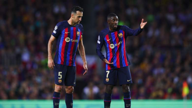 Busquets and Dembele