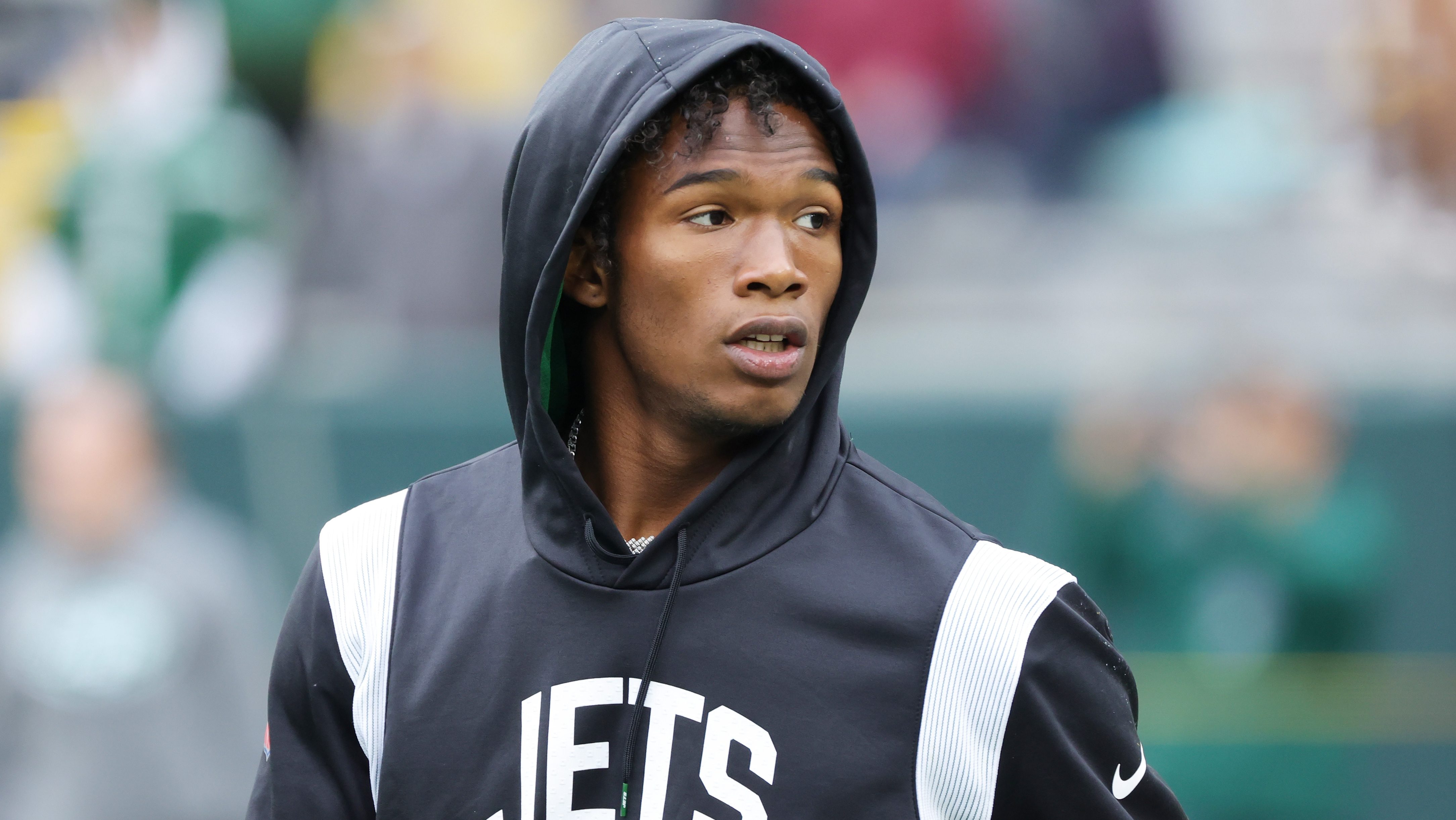 Jets WR Garrett Wilson Rips 'Sorry' Offense Vs Patriots