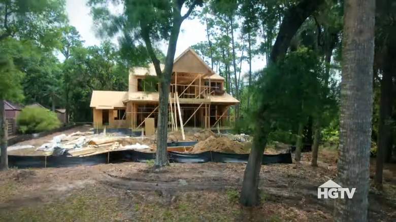 HGTV showed the 2023 Dream Home before, during, and after construction