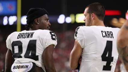 Antonio Brown Randomly Trolls Raiders QB Derek Carr