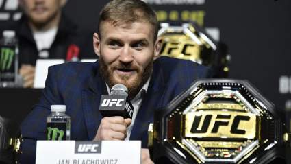 Jan Blachowicz Shares Comical Reaction to UFC 282 Title Upgrade