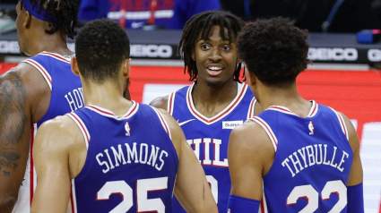 Ben Simmons Issues Challenge to Sixers Star Tyrese Maxey