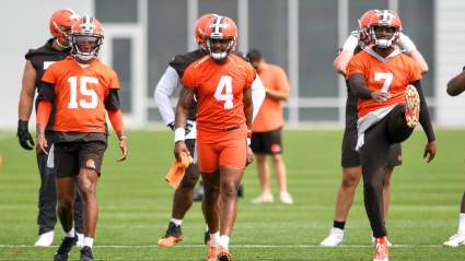 Browns Waive Ex-Steelers QB, ‘Total Class Act’ to Make Room for Deshaun Watson