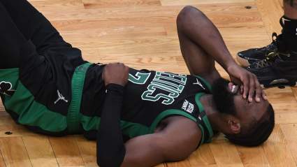 Viral Video Has Celtics Fans Concerned Jaylen Brown Suffered New Injury
