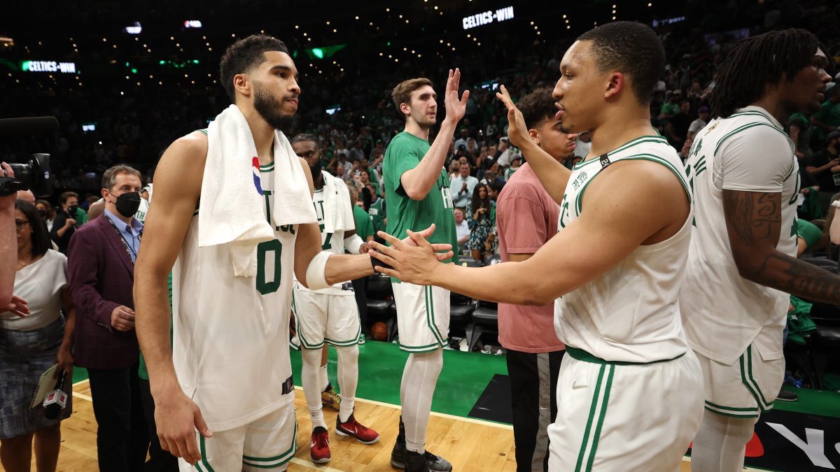 Ex-Celtics Grant Williams Embraces Mavs After Sign & Trade