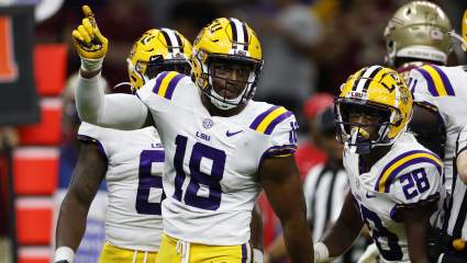 Falcons Projected to Land ‘Explosive’ LSU Pass Rusher in 2023 Mock Draft