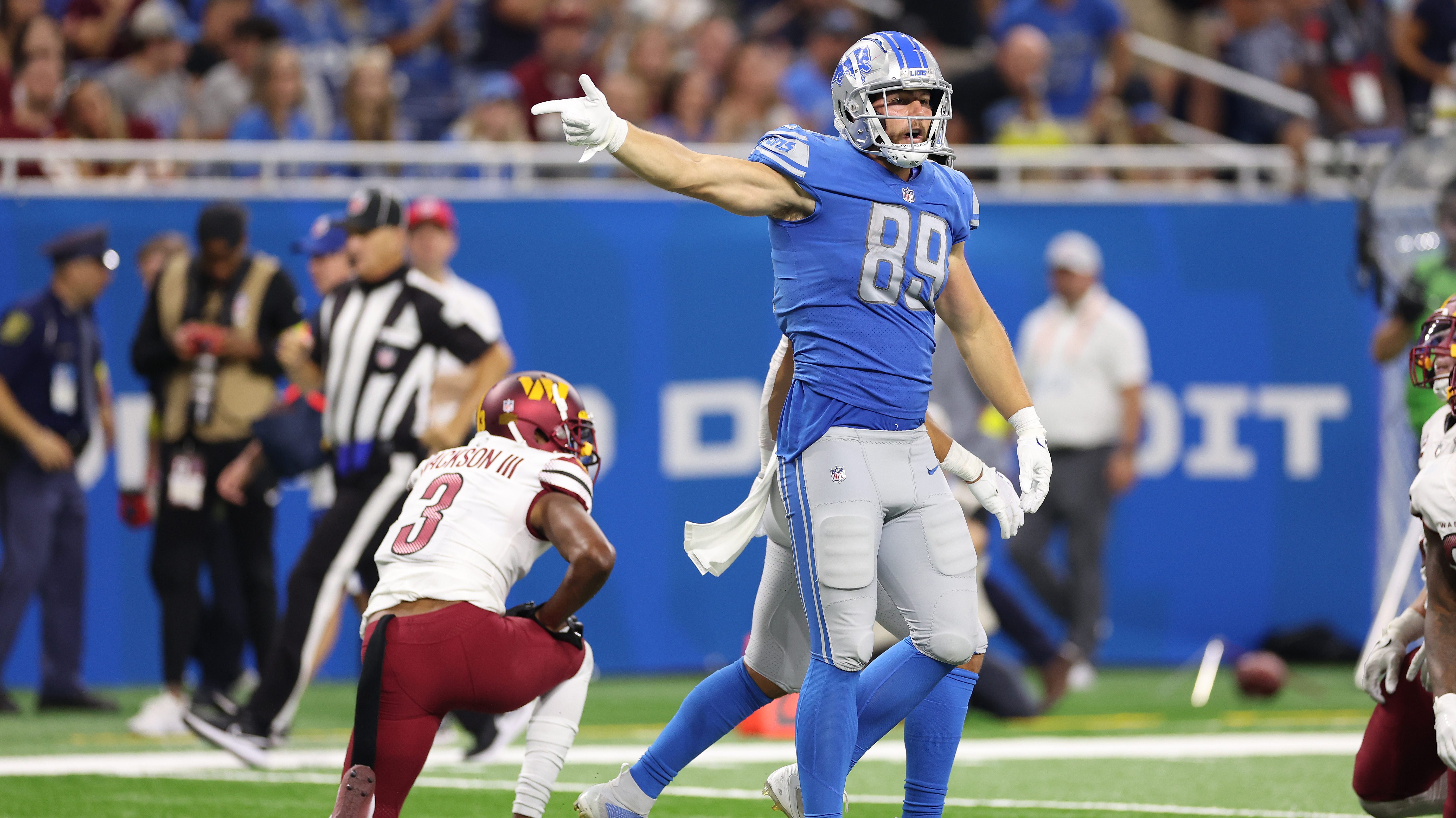 Rookie TE James Mitchell ready to step up for Detroit Lions 