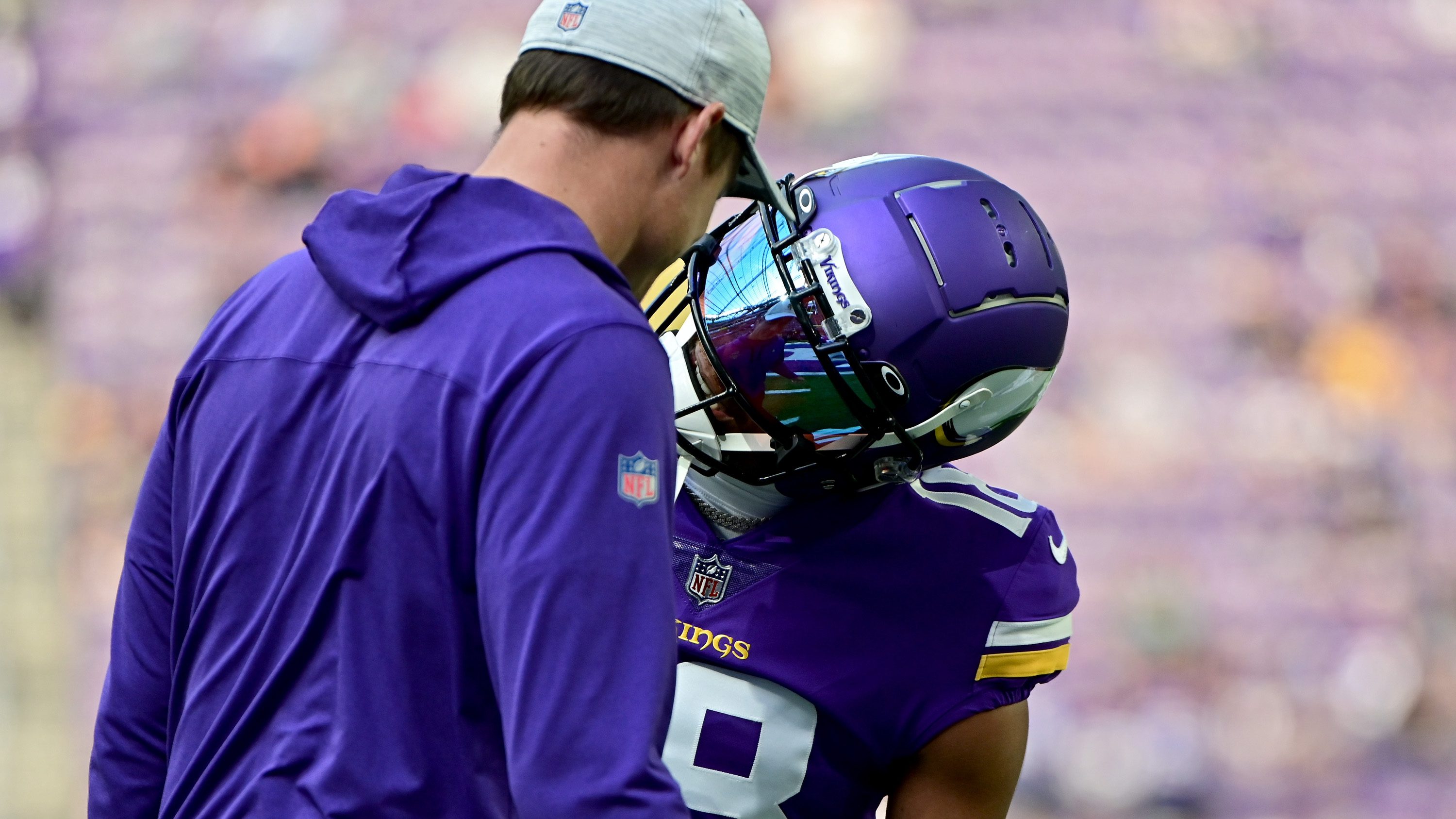 Vikings HC Kevin O'Connell is having his way with WR Justin Jefferson -  Hogs Haven