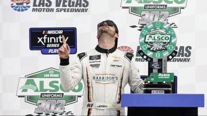 Josh Berry Hits Major Milestone for JR Motorsports