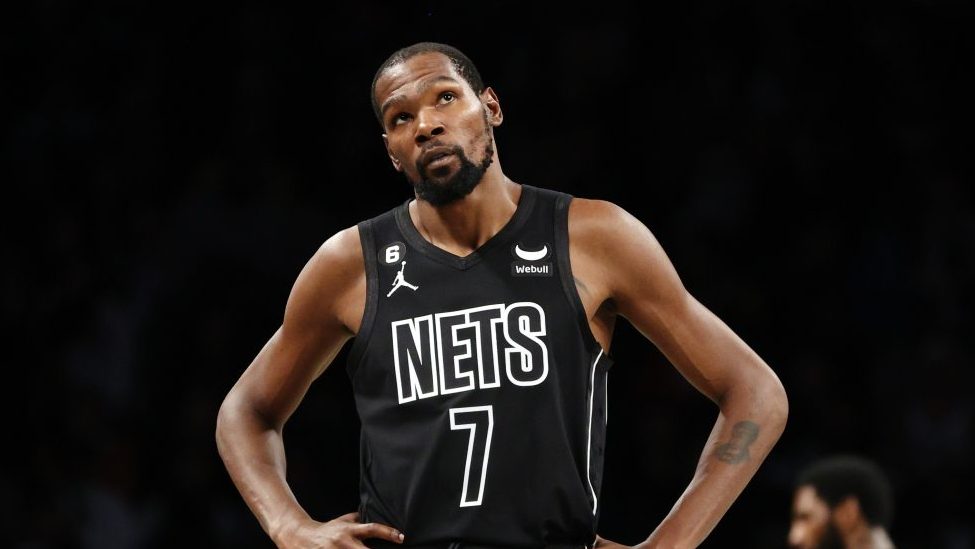 Kevin Durant chokes up when talking about Brooklyn Nets teammates and Kyrie  Irving