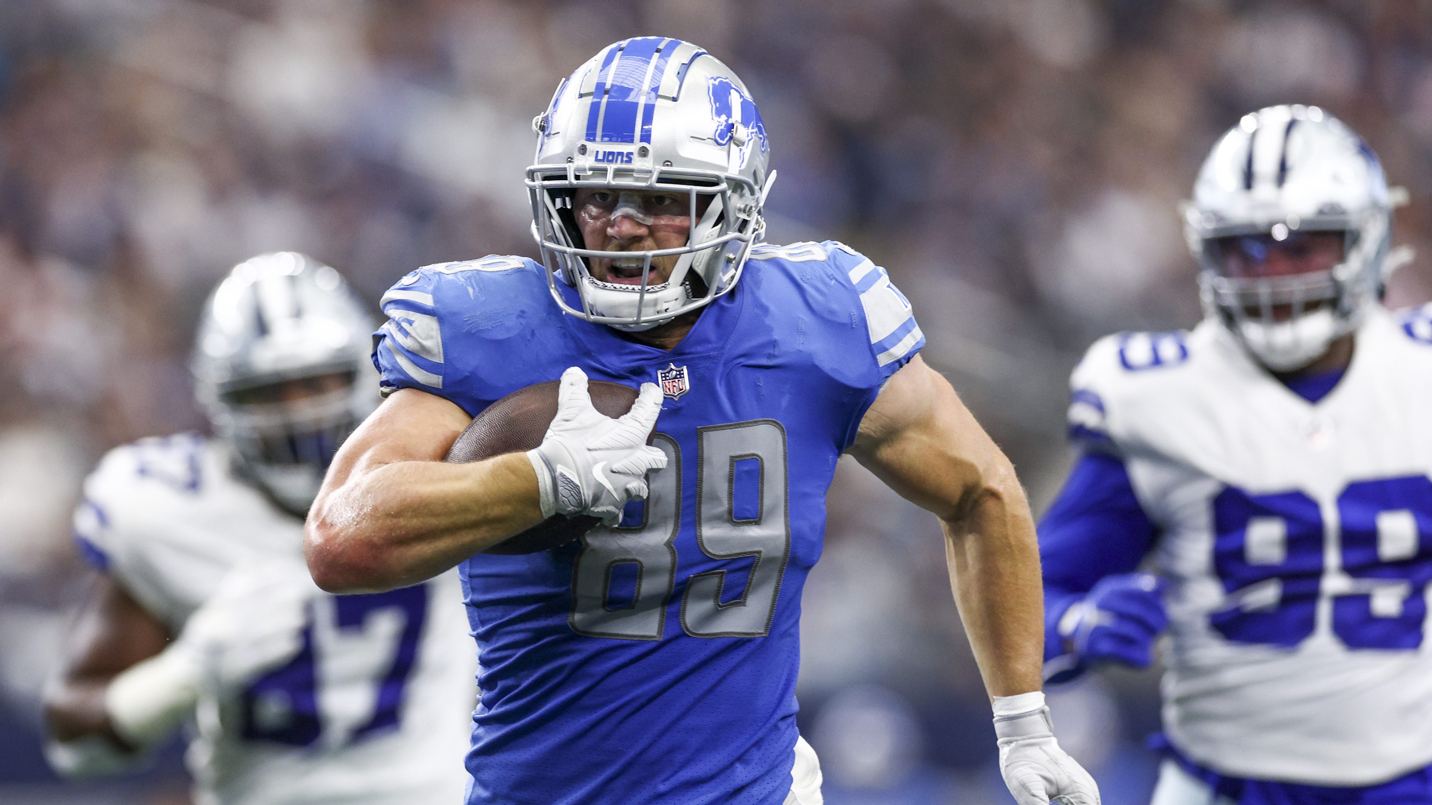 Brock Wright, Lions Tight Ends Keep Feasting Vs. Bears