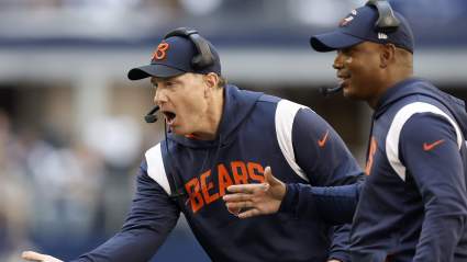 Bears Coach Matt Eberflus Sounds Off on Benching Young Player in Favor of Veteran