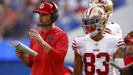 Kyle Shanahan Fires Off Playful Warning to Ex-49ers Offensive Option
