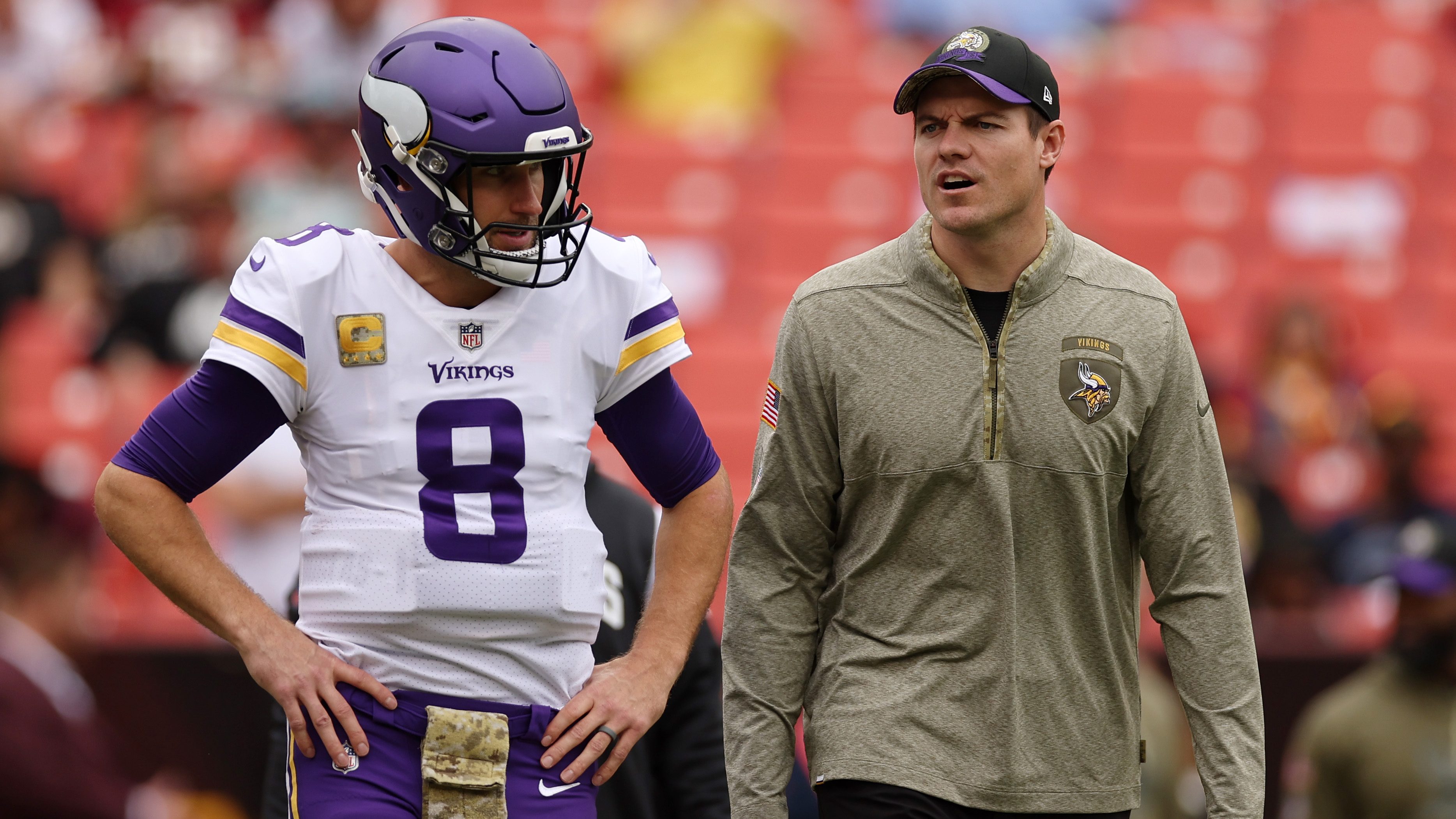 Vikings' Kevin O'Connell Addresses Cousins Entering Contract Year