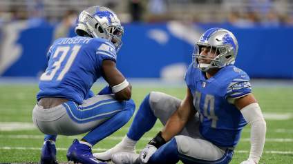 Lions Get Some Fantastic News on Injured Rookie Phenom for Week 10