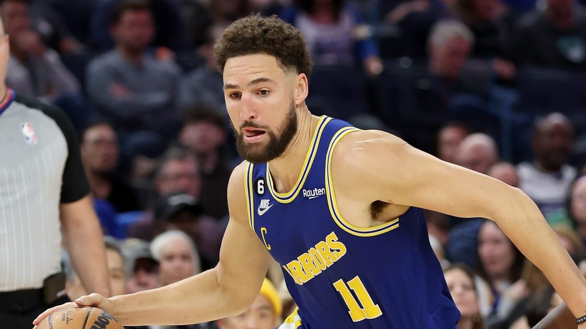 Warriors star Klay Thompson's 1-word reaction to seeing his box