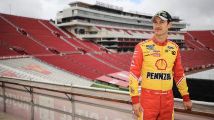 2x NASCAR Champ Joey Logano Loves Telling Special Car Stories [EXCLUSIVE]