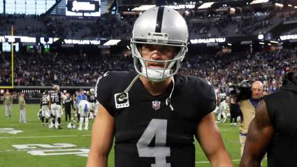 Derek Carr Breaks Down Into Tears After Colts Loss: ‘I’m Just Pissed Off’