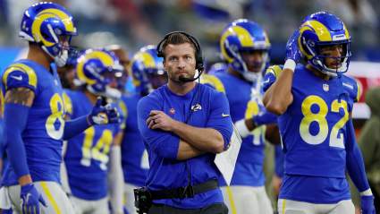 Chiefs-Rams: Sean McVay Takes Blindside Hit From His Own Player [LOOK]