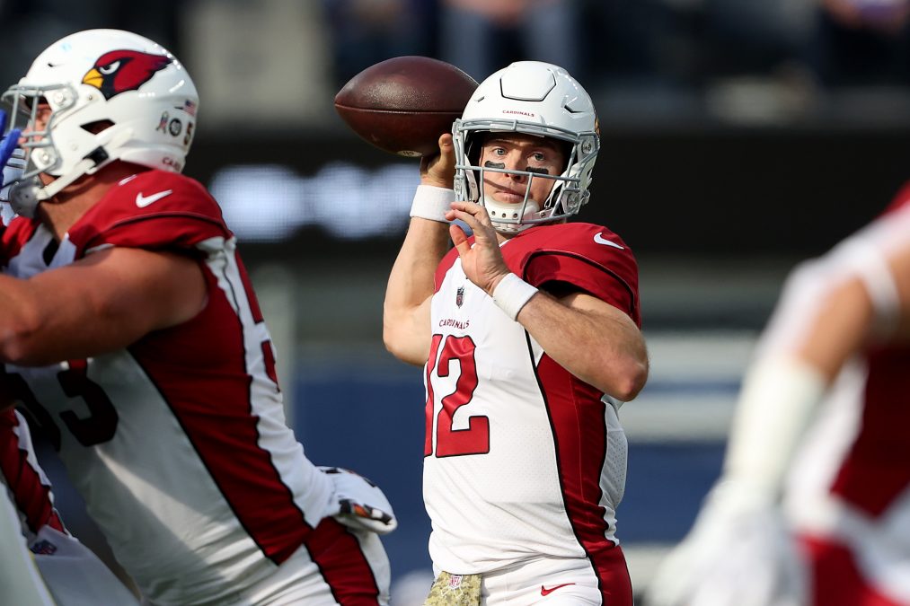 Nick Bosa sacks Colt McCoy to end first half in Mexico City