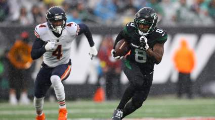 Jets’ Elijah Moore Provides Wild Reason for Breakout Bears Game