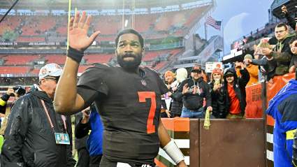 Browns’ Jacoby Brissett Has Epic Parting Words for Tom Brady