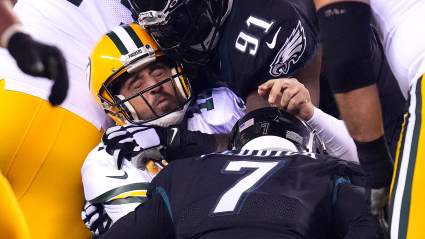 Eagles Defensive Stud Trolled Aaron Rodgers: ‘I Blew Him a Kiss’