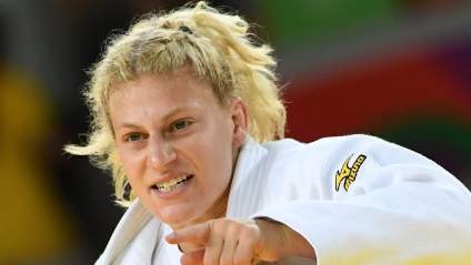 Mixed Martial Arts Star Kayla Harrison Reacts to First Professional Defeat