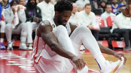 Joel Embiid Gives Cryptic Answer About Potential Ankle Injury Following Loss