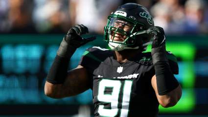 NFL Makes Final Call on Fining Jets’ John Franklin-Myers for Week 8 Penalty
