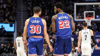 Warriors’ Steph Curry Gets All Fired Up During Post-Game Interview