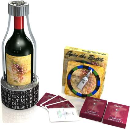 wine bottle puzzle gift set
