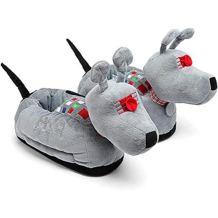 k-9 slippers from Doctor Who